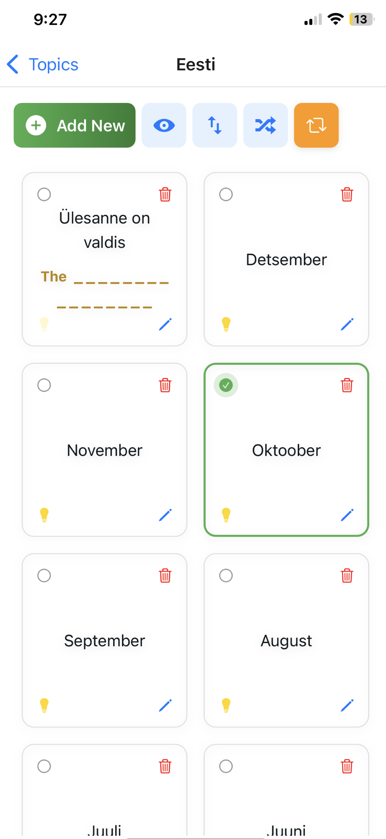 7 Flashcards thumbnail
